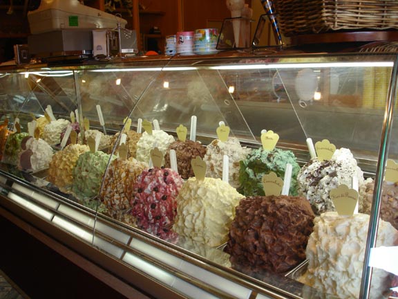 Gelato in Siena